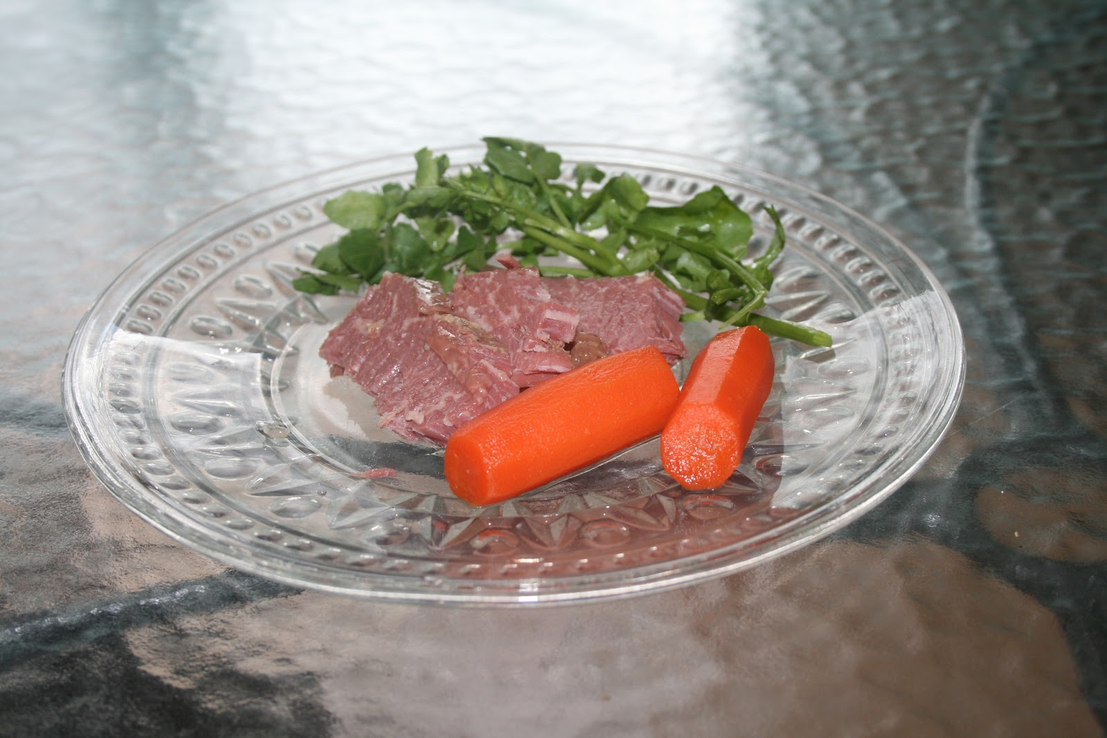 Julia's Cookbook corn beef New England style