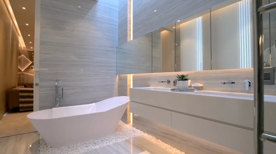 92 Interior Design Photos vs. ONE100, Palm Jumeirah Dubai Luxury Beach Mansion Tour