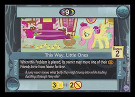 My Little Pony This Way, Little Ones Premiere CCG Card
