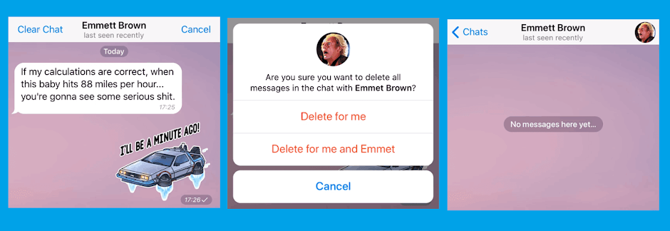 Telegram Messenger App is introducing a new kind of private communication: unsend any message, anonymized forwarding and more