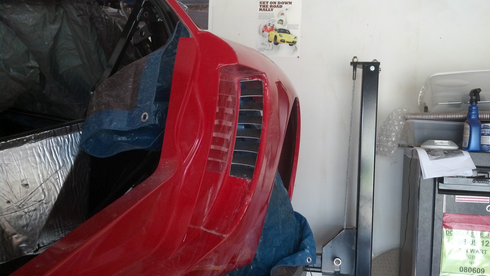 Super Car Build Side Scoop Louvers