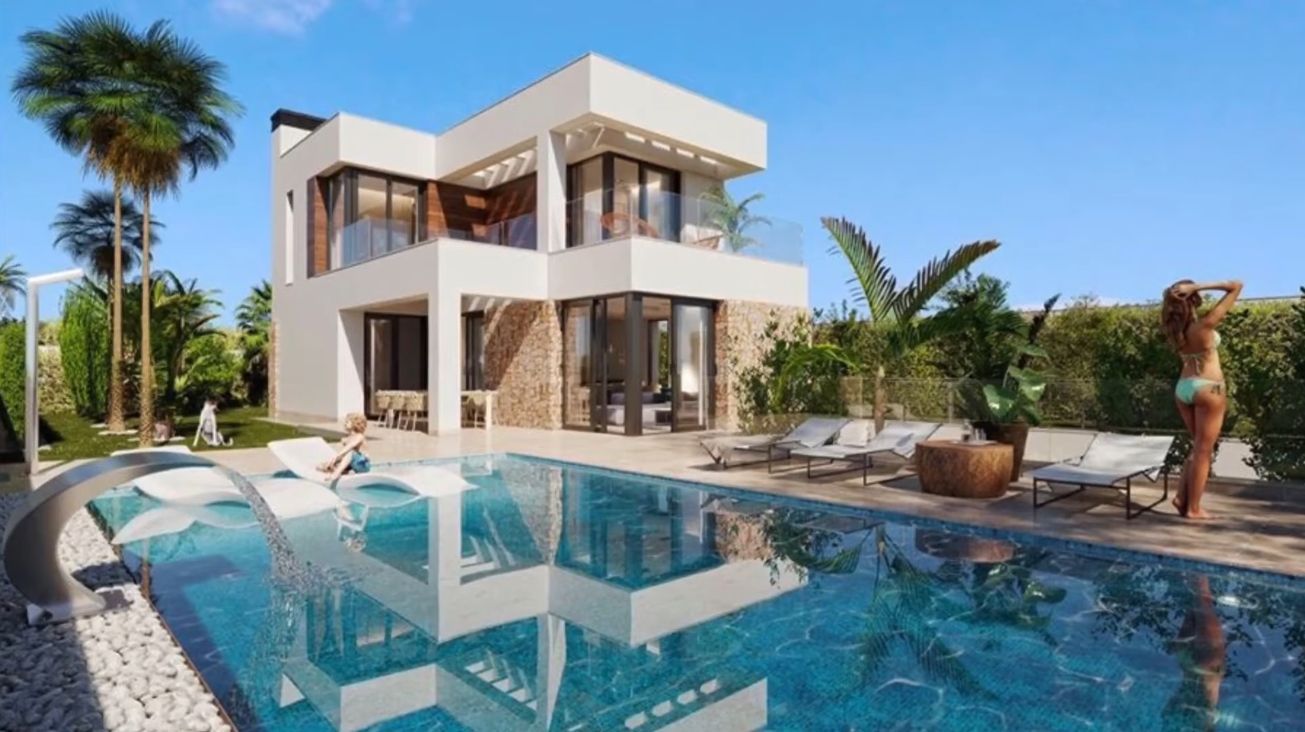 10 Photos vs. New Villas For Sale in Finestrat Spain vs. Home Interior Design Tour