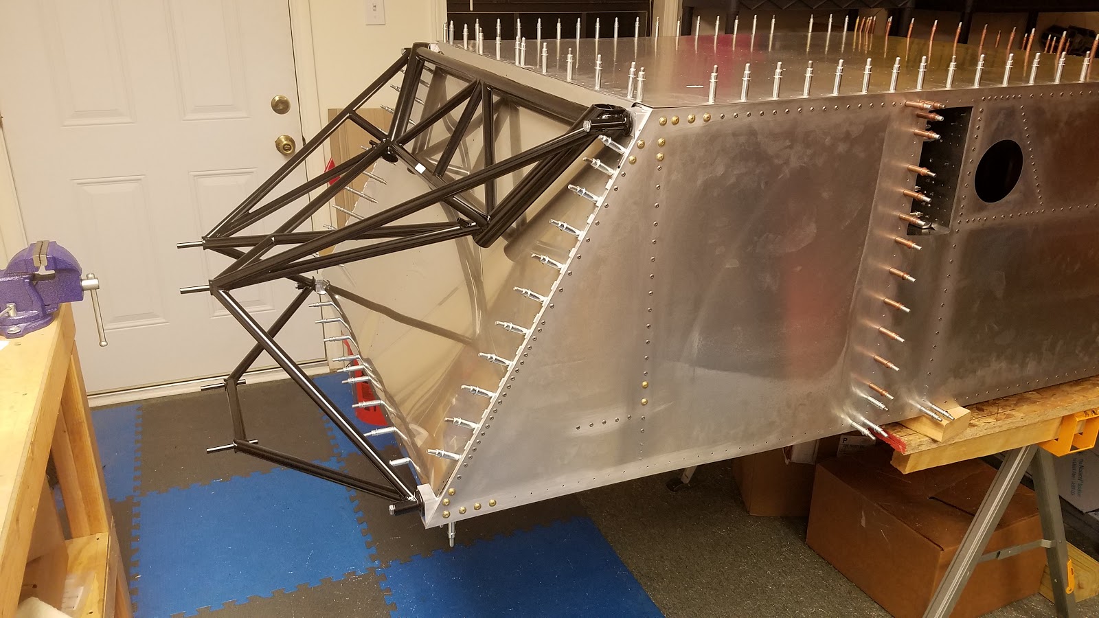 Paegelow's WaiexB Build Log Engine Mount Test Fit (0.5)