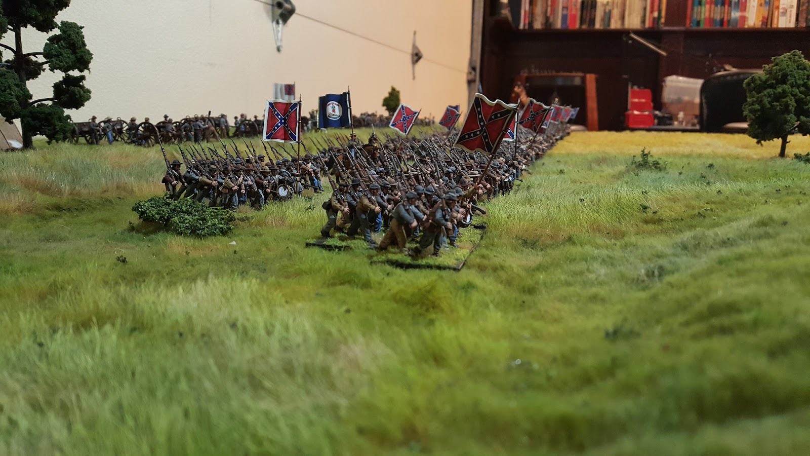 Jay's Wargaming Madness ACW Pickett's Charge AAR