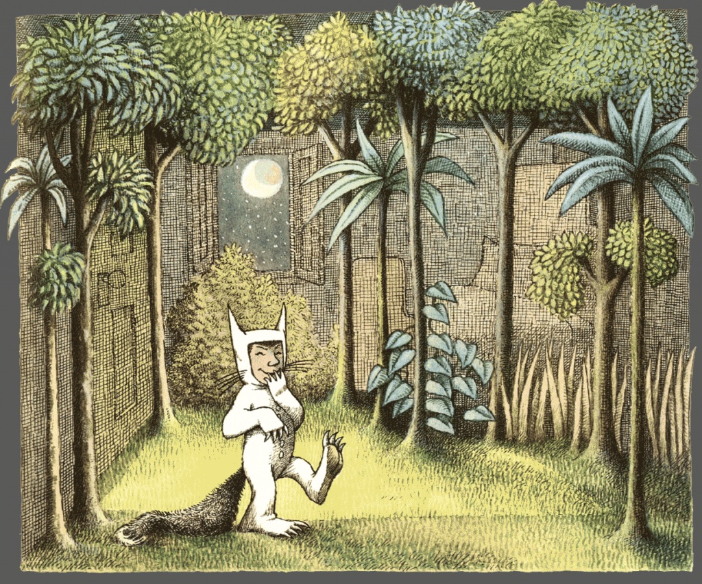 çizgili masallar Where the Wild Things Are by Maurice Sendak