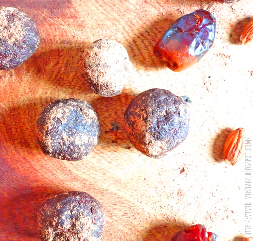 trufas de chocolate sanas