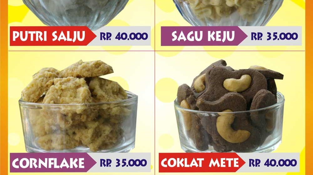 Contoh Brosur Kue Kering Terpercaya