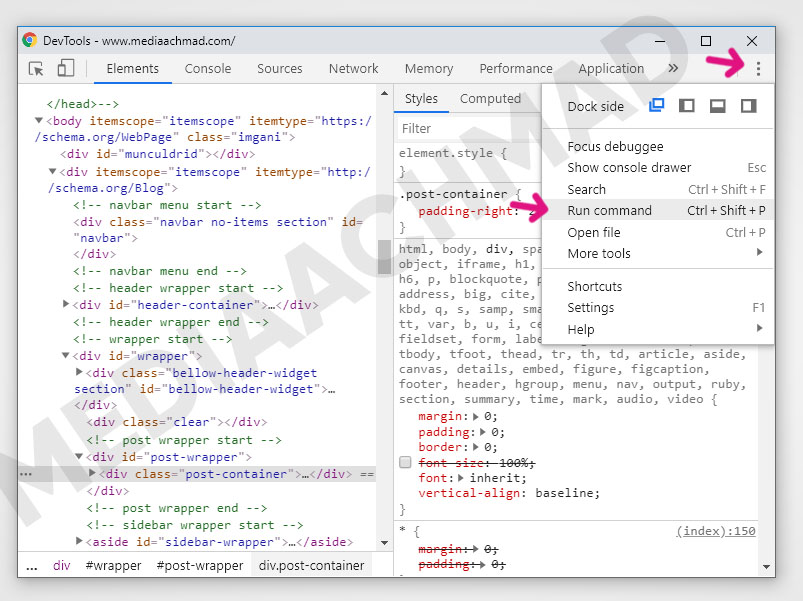 Devtools для тестировщика