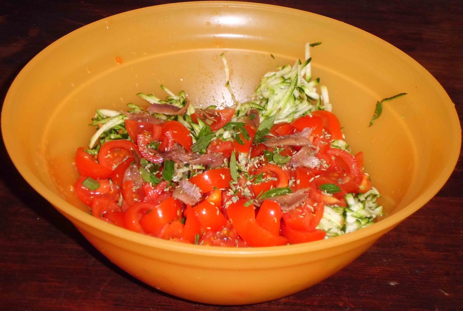 Pandora's Cooking JULIENNE DI ZUCCHINE AL FORNO CON POMODORINI/BAKED