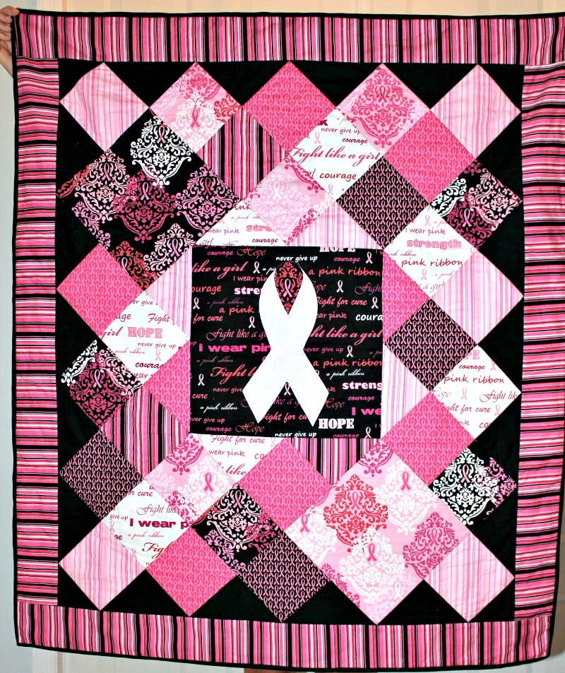 Slammin' the Screen Door Cancer Quilt, Stockings and Lunch with Mama