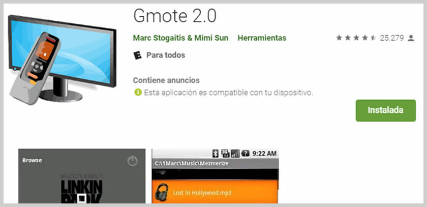 evita problemas de almacenamiento en tu teléfono con gmote