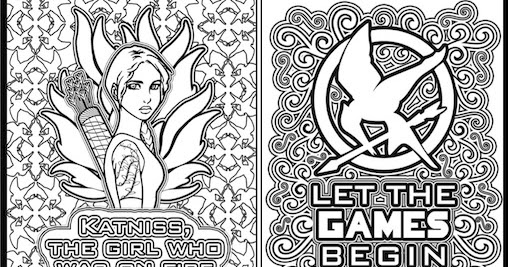 Hunger Games Coloring Pages Printable Boringpop