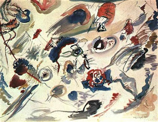 رسم تجريدي بسيط سهل رسومات لوحات فنية تجريدية تشكيلية هندسية