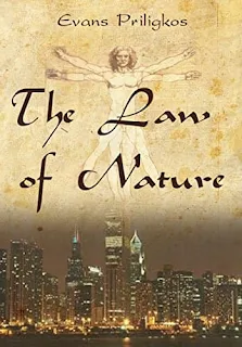 The Law of Nature - an action thriller book promotion by Evans Priligkos