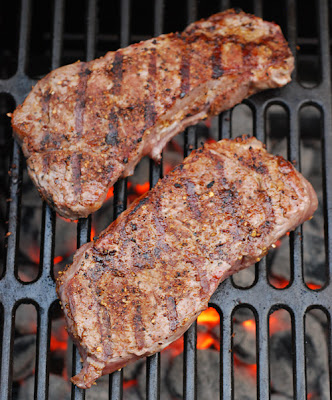 grill steak smoke hollow