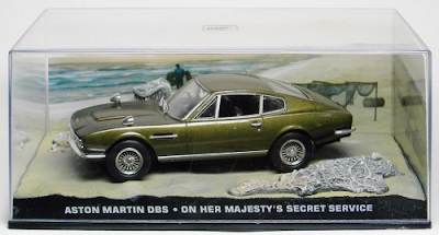 Autos a escala colección James Bond Aston Martin DBS