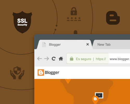 certificado SSL oficial de Blogger