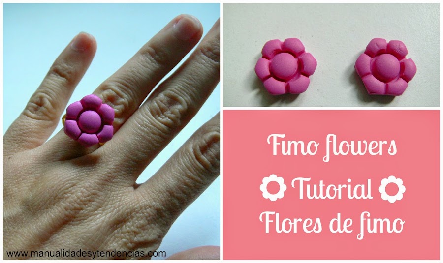 Tutorial flor de fimo / Fimo flower tutorial