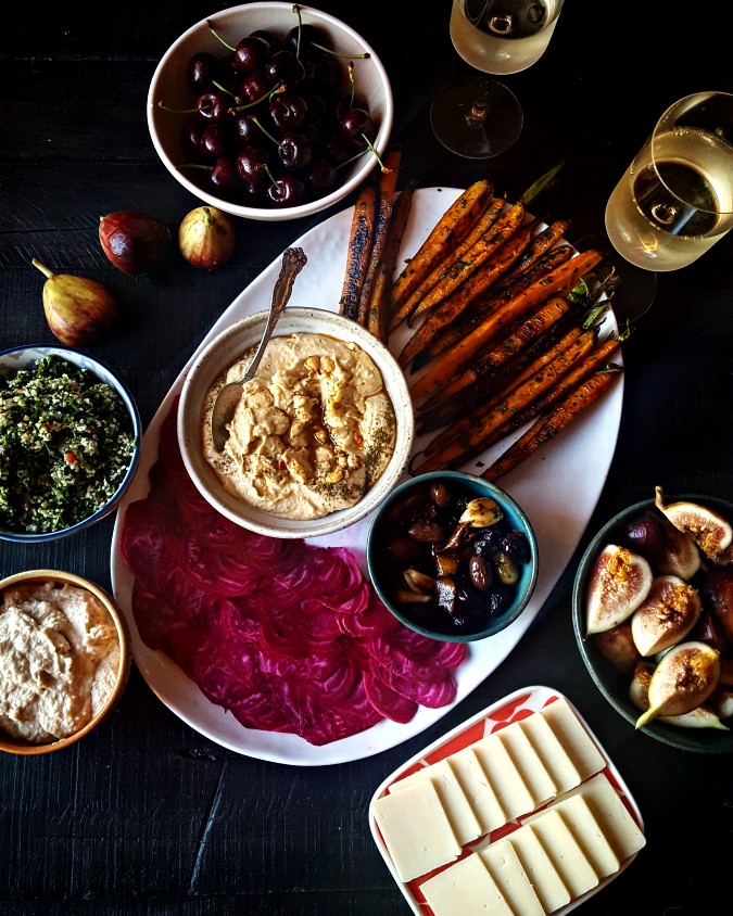 Mango & Tomato The Bachelorette Finale Meatless Monday Potluck Dinner