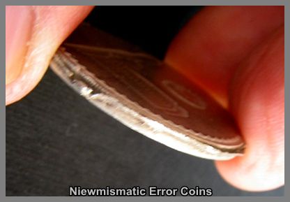 50 Cents Full Brockage Error coin.
