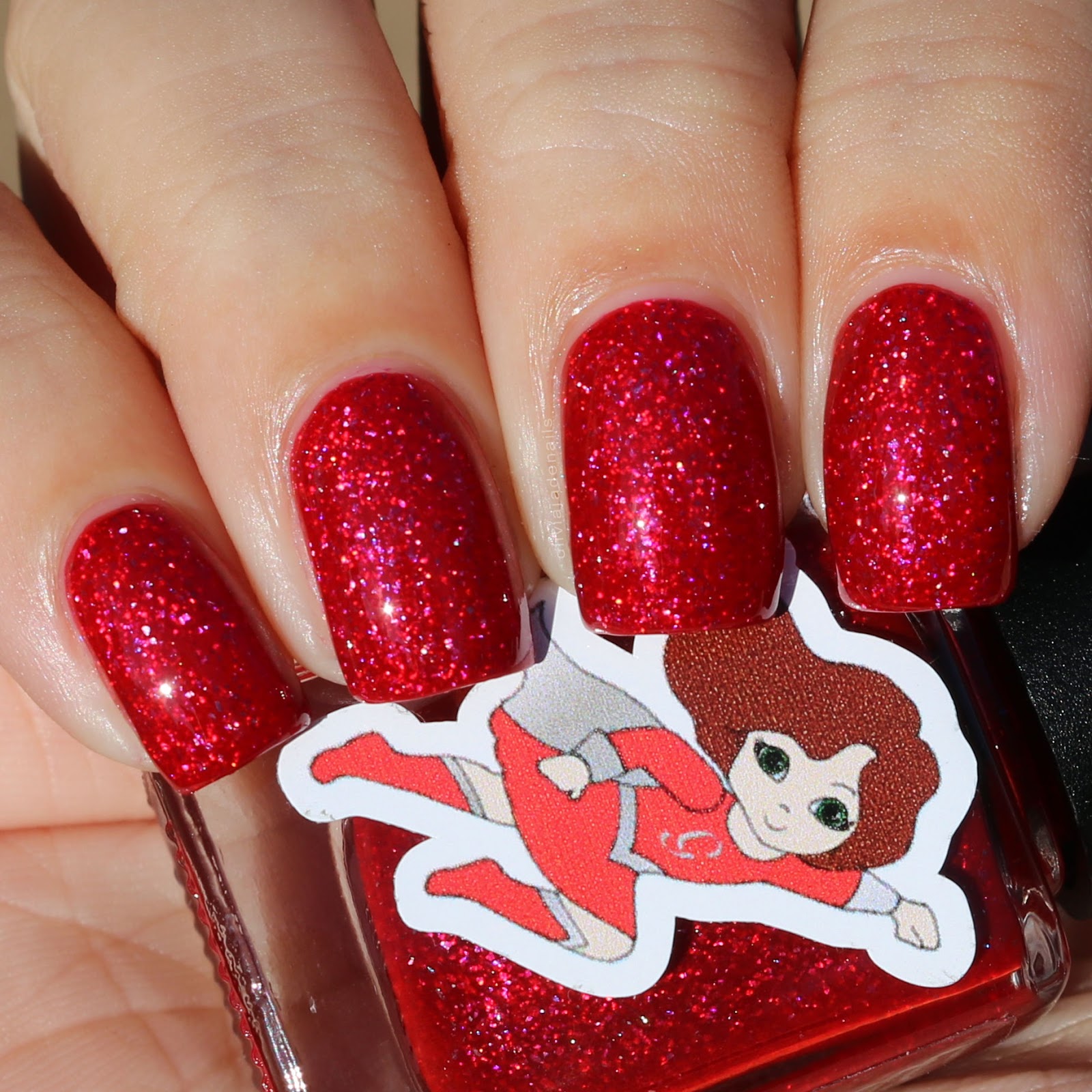 Grace-full Nail Polish Sparkle Siren swatched by Olivia Jade Nails