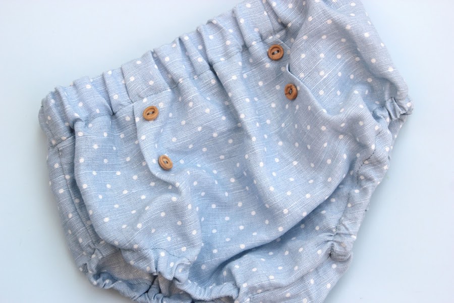 DIY Tutorial y patrones gratis CUBREPAÑAL o BRAGUITAS de bebe