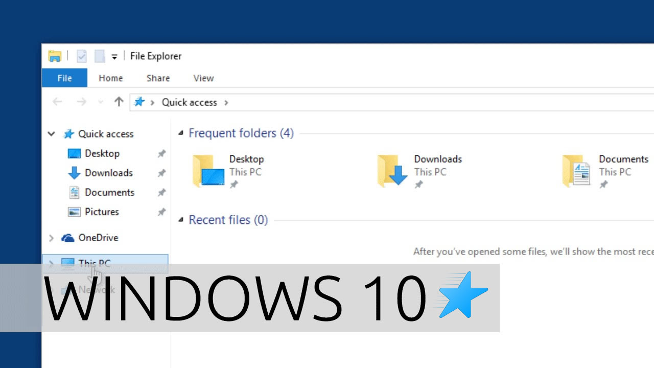 How To Disable Quick Access On Windows 10 File Explorer Scholars