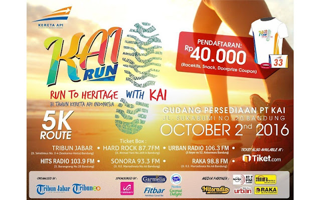 KAI Run 2016 Bandung KAI Run 2016 Bandung Gudang Persediaan PT Kereta Api Indonesia