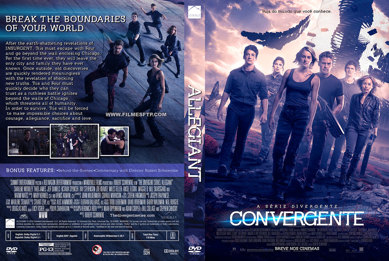 A Série Divergente: Convergente Torrent – BluRay Rip 720p e 1080p Dual Áudio 5.1 (2016)