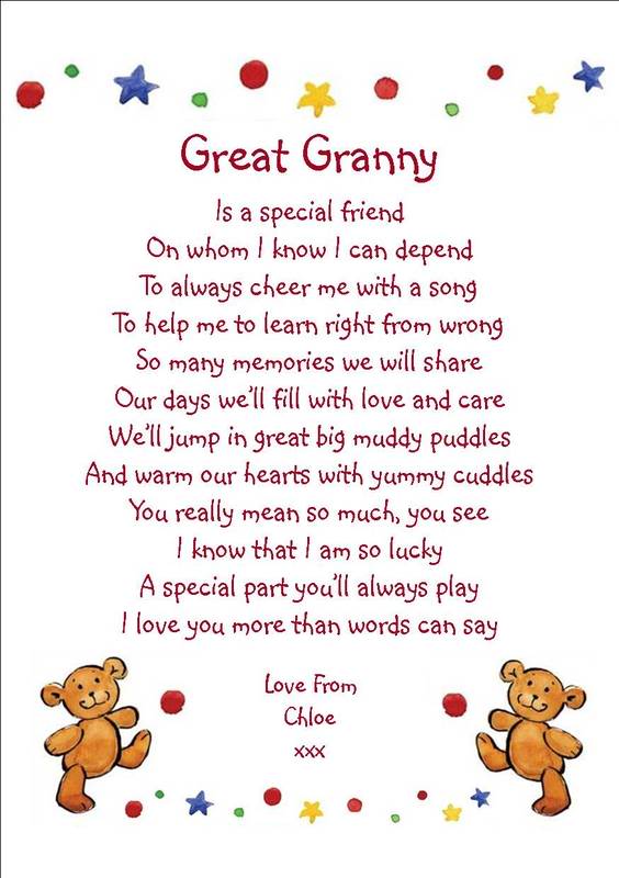 Poems For Granny 54