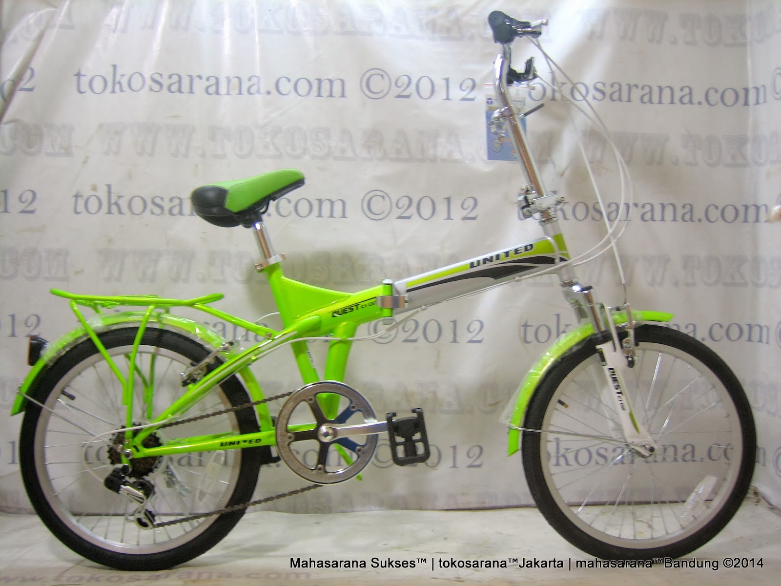 Sepeda Lipat United Quest C1.02 New 2014 with Carrier  20 Inci