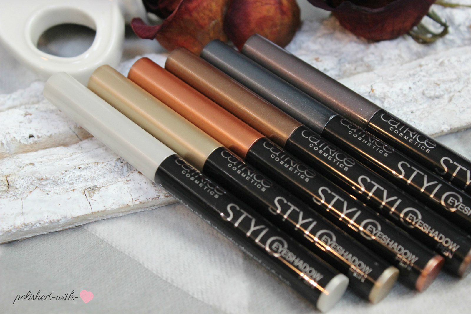Polished with Love [Review] Catrice Stylo Eyeshadow Pens