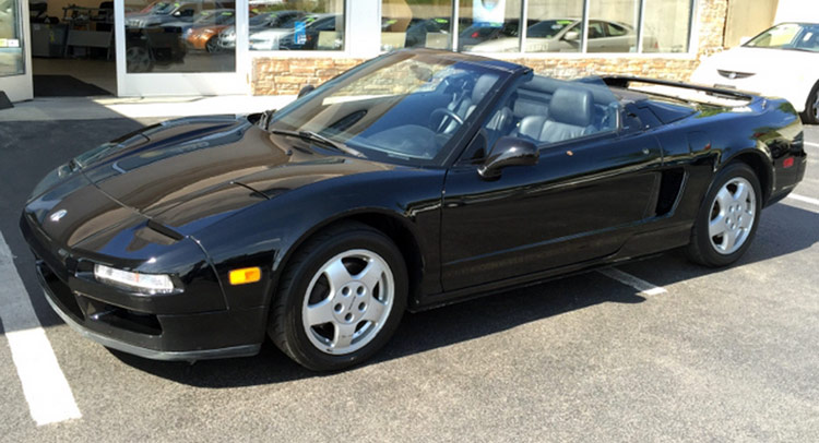 Someone Chopped An Acura Nsx Into A Convertible And Is Now For The Pipe Price Of 50k This Nsx Convertible Can Be Yours