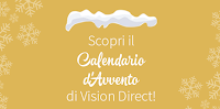 Vinci buoni Amazon da 250 euro con il Calendario dell'Avvento VisionDirect Logo Vinci buoni Amazon da 250 euro con il Calendario dell'Avvento VisionDirect