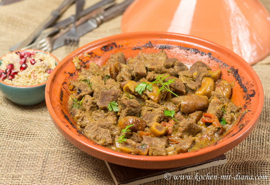 Beef tajine with figs and dates Cooking with Diana