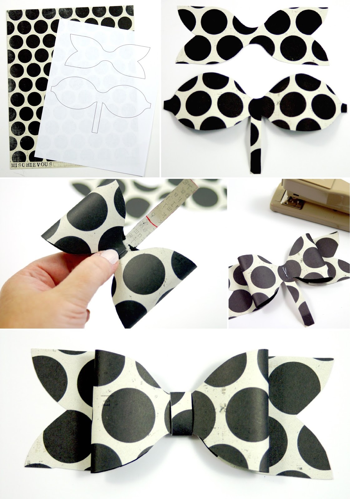 paper bow template