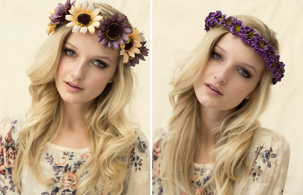 Tati C. Tiara de flores