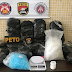 Polícia apreende drogas e material usado no tráfico em casa na cidade de Dias D’Avila