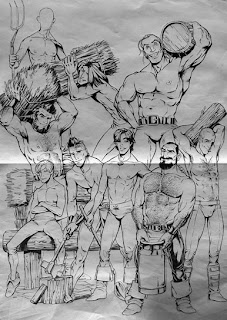 MALE DRAWING ART BLOG : CARLOS GARCIA / CHAZ DRAWING