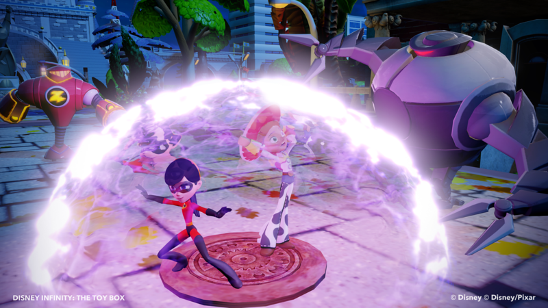 disney infinity incredibles playset