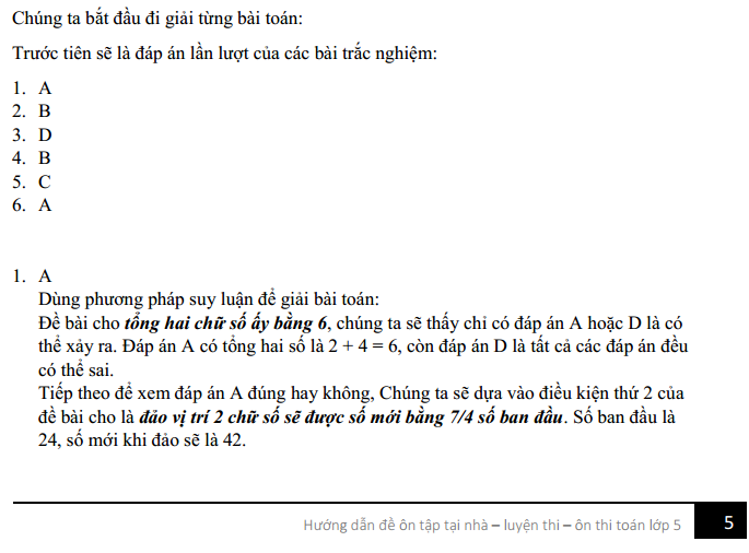 [ĐỀ THI TOÁN LỚP 5 - ĐÁP ÁN] ĐỀ ÔN TẬP TOÁN LỚP 5 NÂNG CAO SỐ 004 TRUNG BÌNH - KHÁ