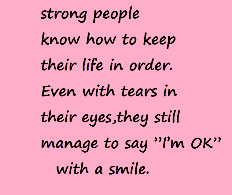 Good Messages And Jokes: strong people