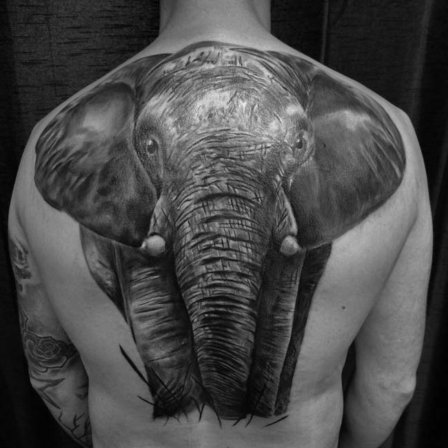 big elephant tattoo big elephant tattoo