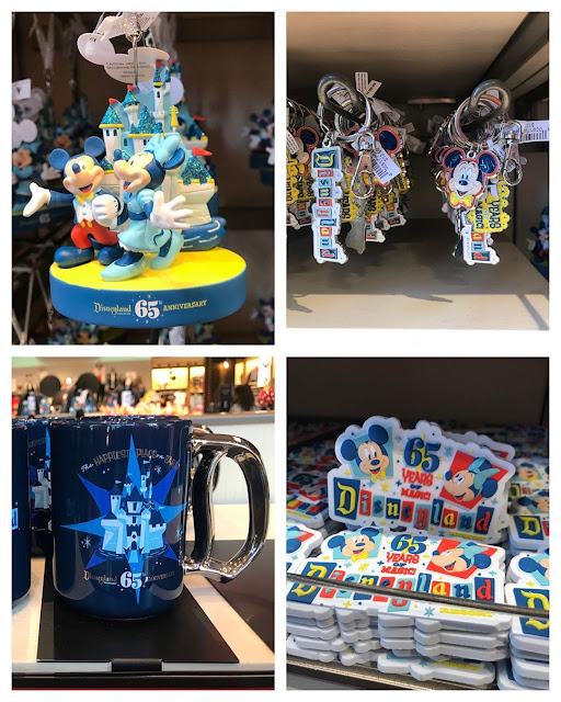 Disneyland Park 65th Anniversary Celebrate 65 Years of MAGIC New Merchandise