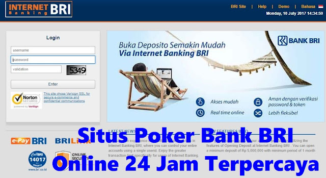 Situs Poker Bank BRI Online 24 Jam Terpercaya Situs Poker Bank BRI Online 24 Jam Terpercaya