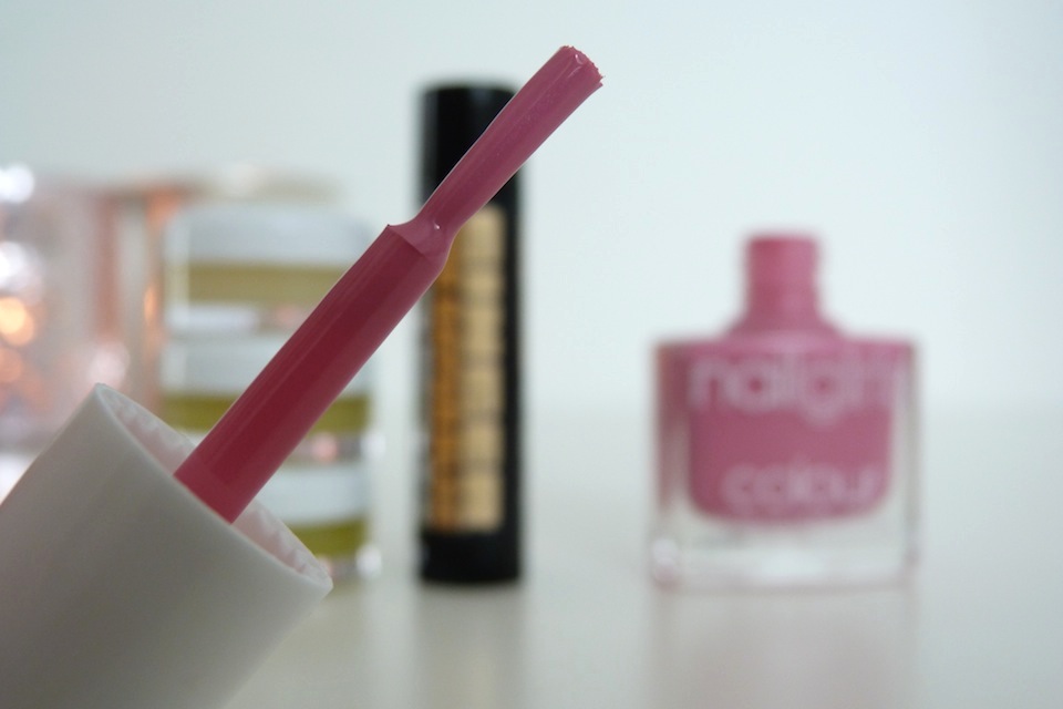 an image of nail girls nude pink polish