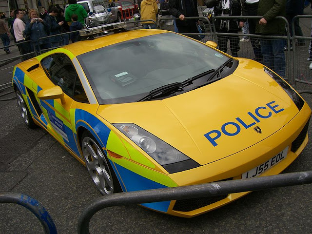 Metropolitan Police Car in London