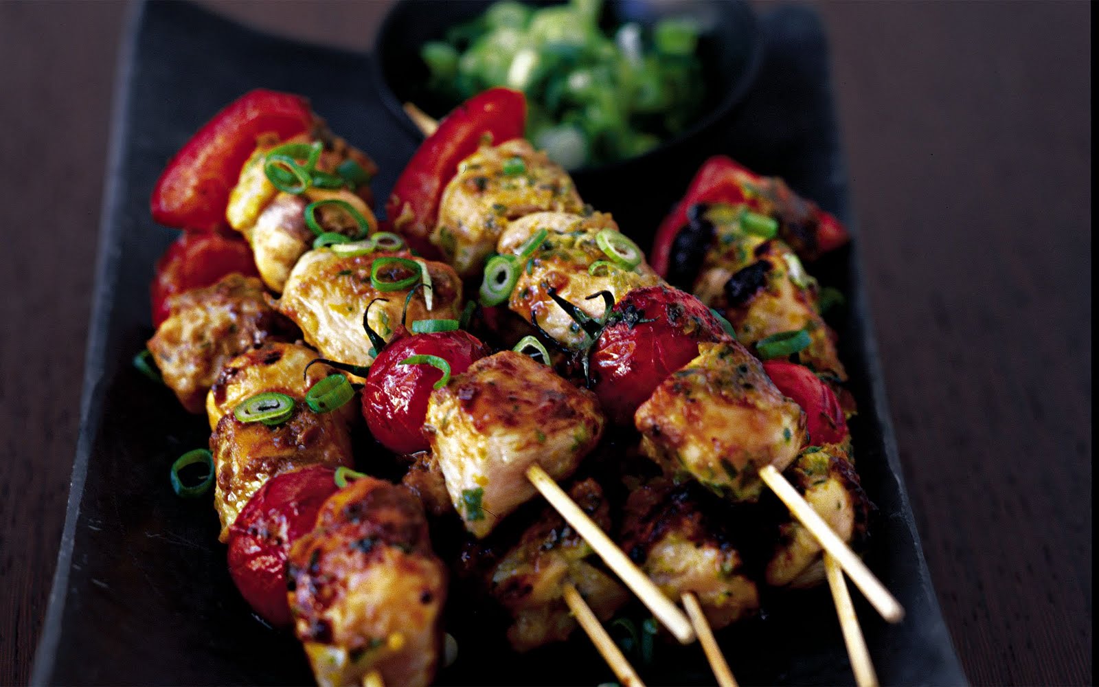 VARIETY FOODS.Chicken Kebabs....