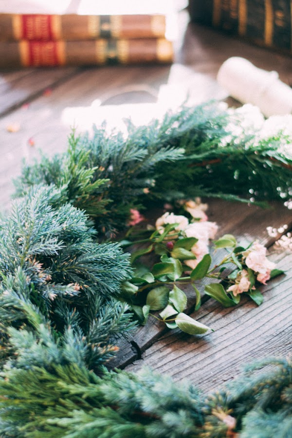 Corona de Navidad diy