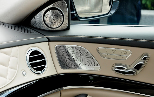 Dàn loa Mercedes Maybach S500 Mercedes Maybach S500 sử dụng Loa Burmester 24 loa